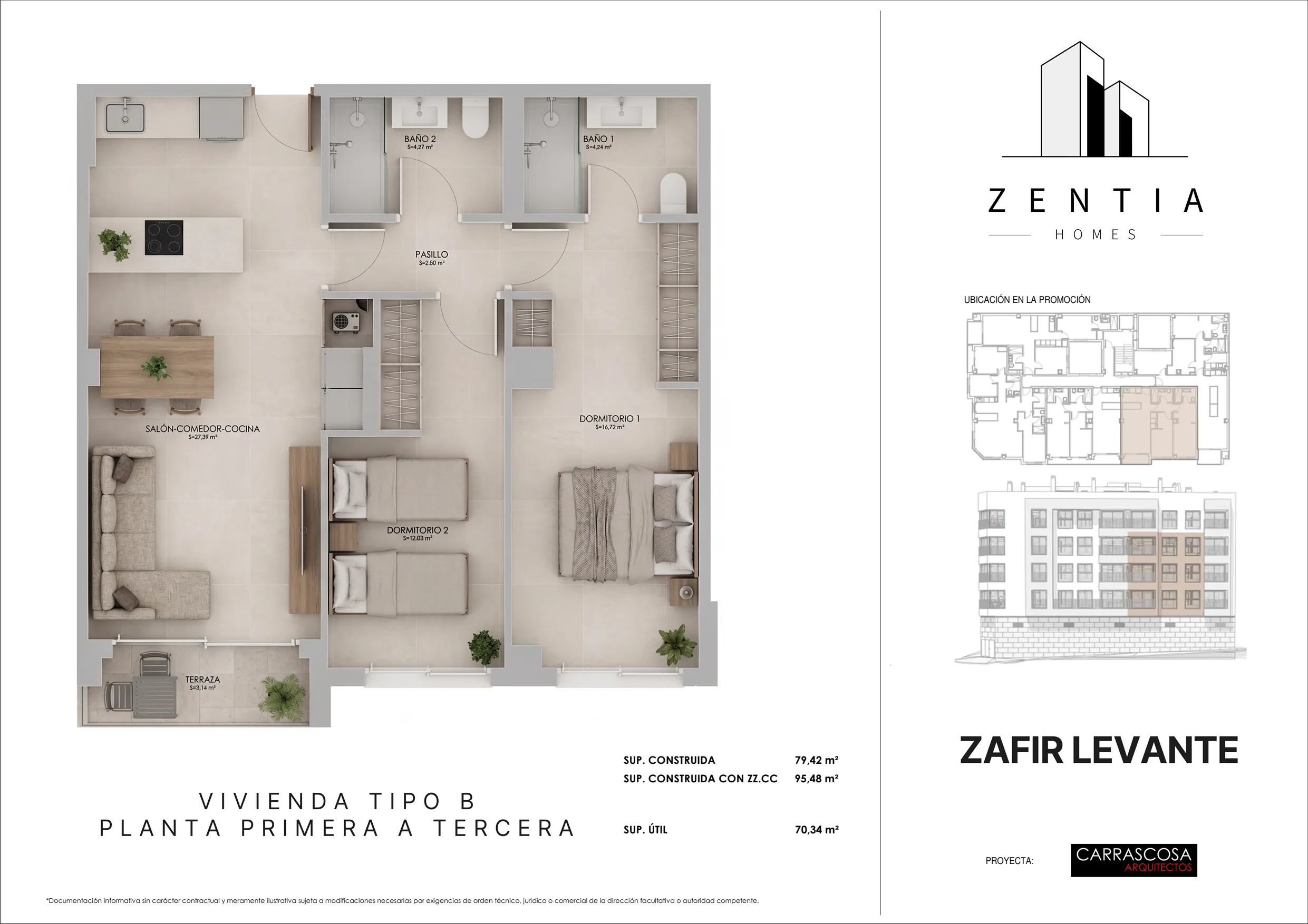 Plano de Vivienda 1-B