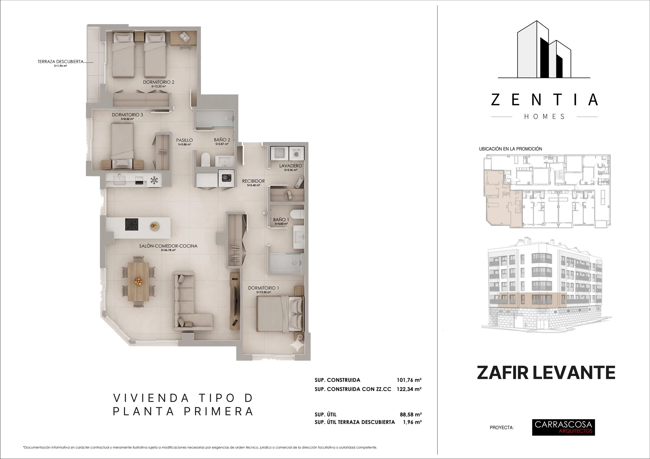 Plano de Vivienda 1-D