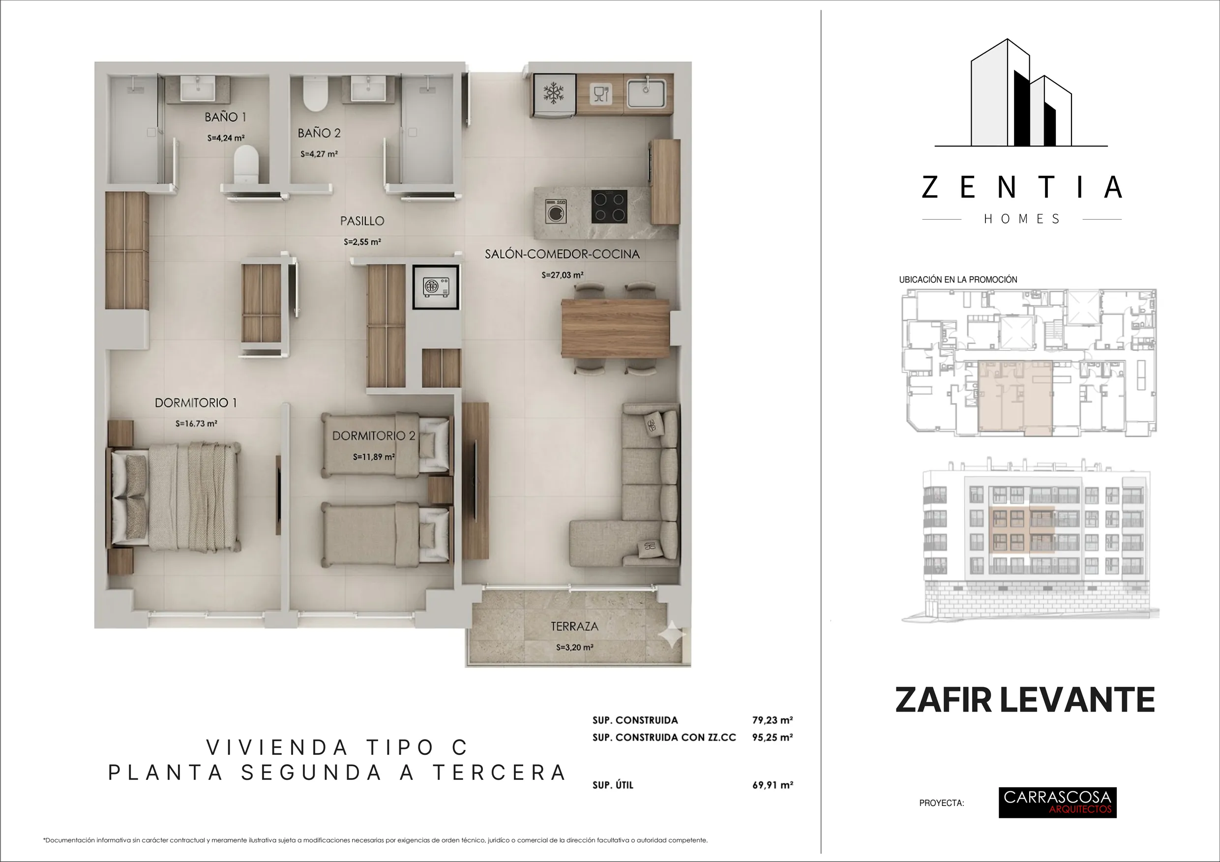 Plano de Vivienda 2-C